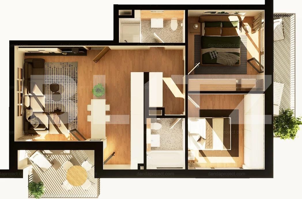 Apartament de vânzare 3 camere Intre Lacuri - 155169AV | BLITZ Cluj-Napoca | Poza1