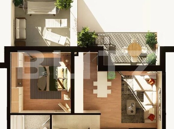 Apartament de vânzare 2 camere Intre Lacuri - 155173AV | BLITZ Cluj-Napoca | Poza1