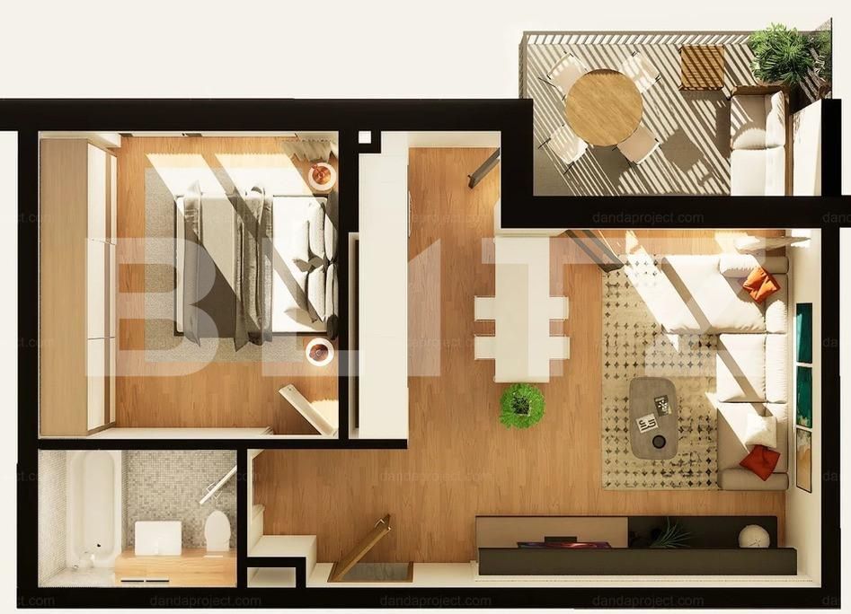 Apartament de vânzare 2 camere Intre Lacuri - 155176AV | BLITZ Cluj-Napoca | Poza1