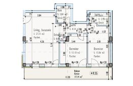 Apartament de 3 camere, semidecomandat, bloc nou, zona Pod IRA