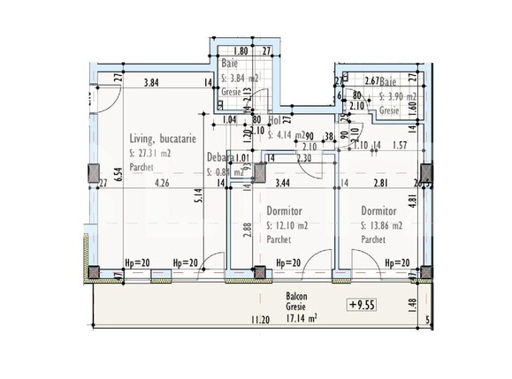 Apartament de vânzare 3 camere Marasti - 155192AV | BLITZ Cluj-Napoca | Poza1