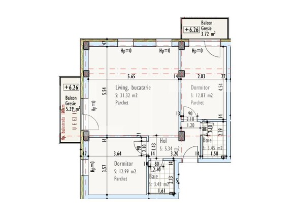 Apartament de vânzare 3 camere Marasti - 155317AV | BLITZ Cluj-Napoca | Poza2