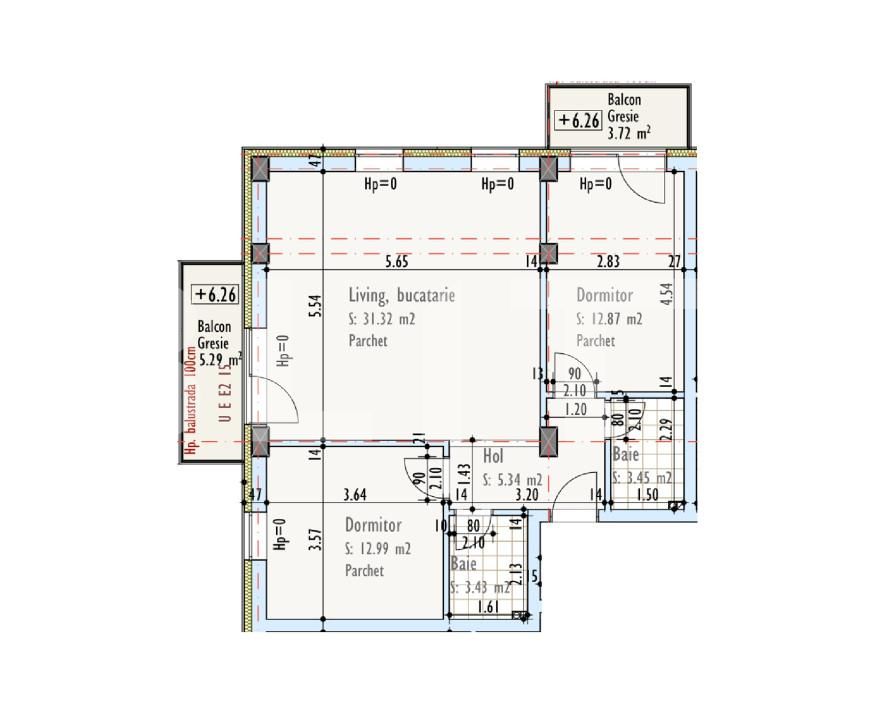 Apartament de vânzare 3 camere Marasti - 155317AV | BLITZ Cluj-Napoca | Poza2