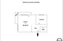 Vanzare apartament 2 camere, 64 mp, zona strazii Buna Ziua