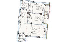 Apartament de 3 camere, semidecomandat, bloc nou, zona Pod IRA