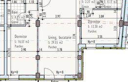 Apartament de 3 camere, semidecomandat, bloc nou, zona Pod IRA