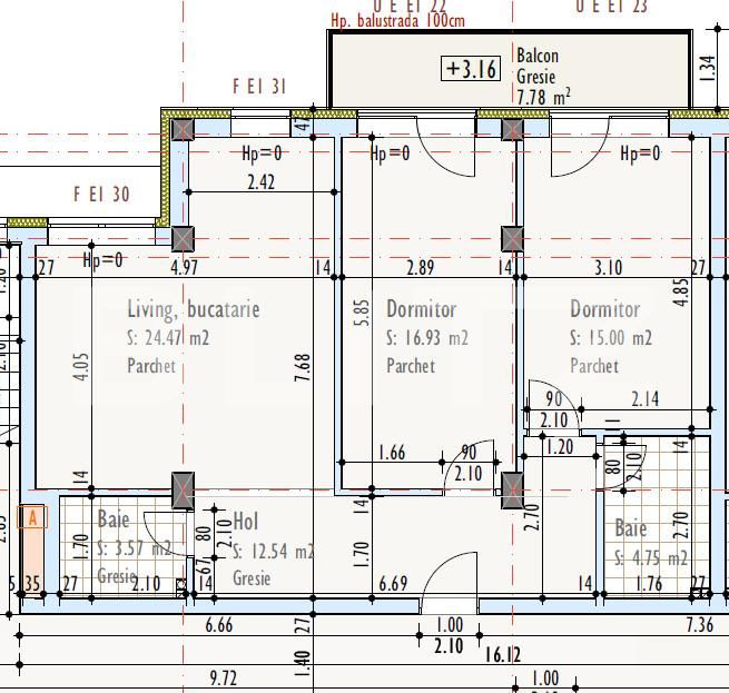 Apartament de vânzare 3 camere Marasti - 155361AV | BLITZ Cluj-Napoca | Poza1
