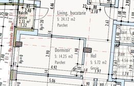 Apartament de 3 camere, semidecomandat, bloc nou, zona Pod IRA