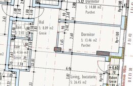 Apartament de 3 camere, semidecomandat, bloc nou, zona Pod IRA