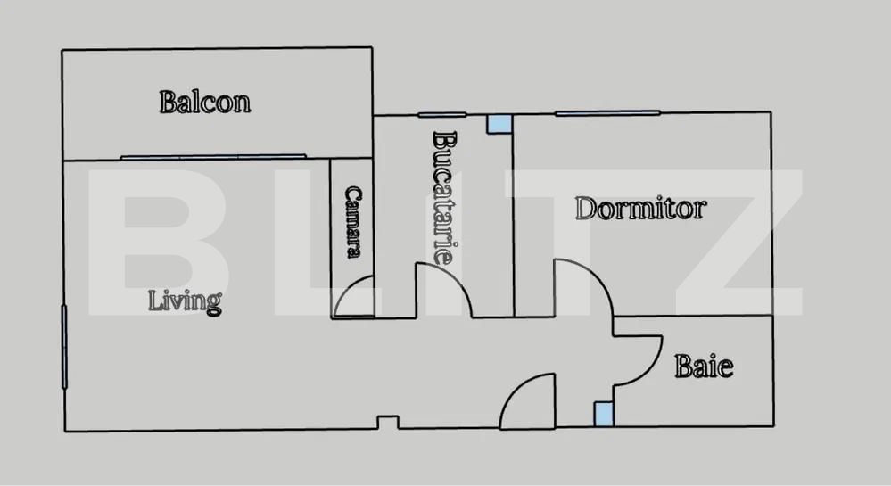 Apartament de vânzare 2 camere Andrei Mureşanu - 155422AV | BLITZ Cluj-Napoca | Poza7