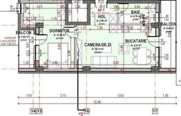Apartament 2 camere, 44 mp, parcare, zona Somesului