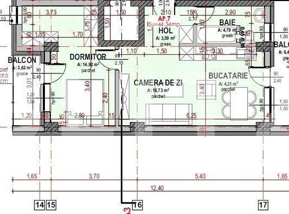 Apartament de vânzare 2 camere Floreşti - 155467AV | BLITZ Cluj-Napoca | Poza1