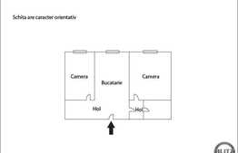Vanzare apartament 3 camere, 60 mp, garaj, complet mobilat, zona strazii Donath