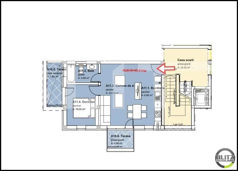 Apartament de vânzare 2 camere Bună Ziua - 15553AV | BLITZ Cluj-Napoca | Poza2