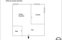 Apartament 2 camere, 60 mp utili, imobil tip casa/vila, zona strazii Sincai!