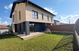 Duplex semifinisat cu 4 camere, garaj dublu, 250 mp teren, în Dâmbul Rotund