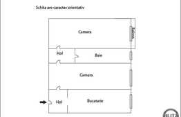2 camere, 48 mp, etaj intermediar, zona strazii Unirii!