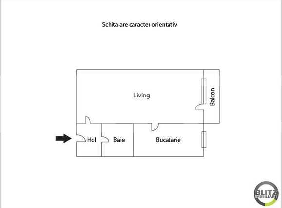 Garsonieră de vânzare Marasti - 15558AV | BLITZ Cluj-Napoca | Poza8
