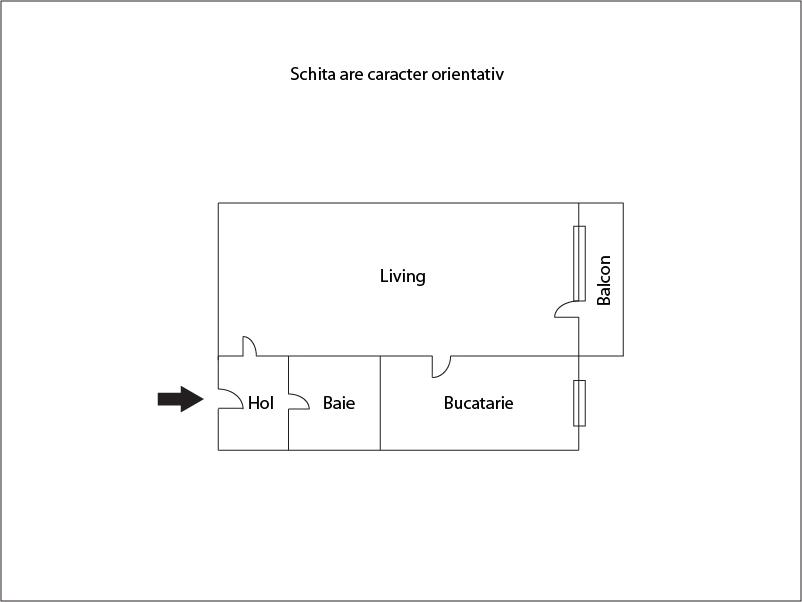 Garsonieră de vânzare Marasti - 15558AV | BLITZ Cluj-Napoca | Poza1