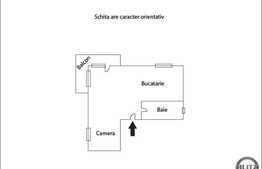 De vanzare 1 camera, 40 mp, balcon de 11 mp, zona Somesului! Cu parcare!