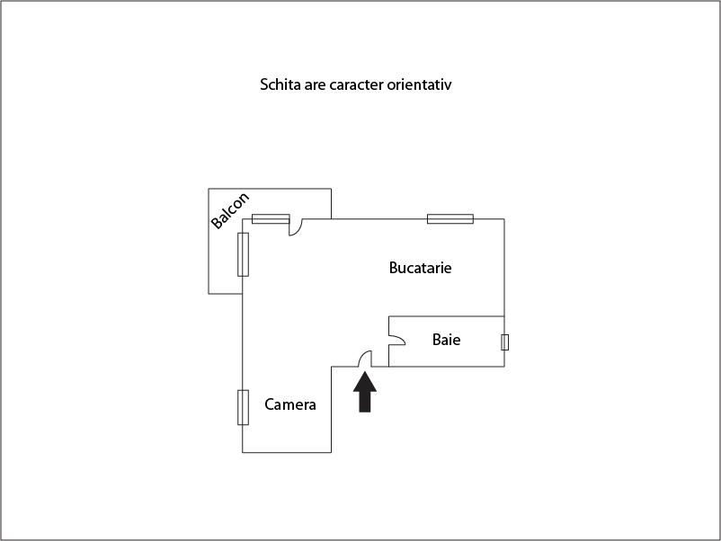Garsonieră de vânzare Floreşti - 15564AV | BLITZ Cluj-Napoca | Poza1