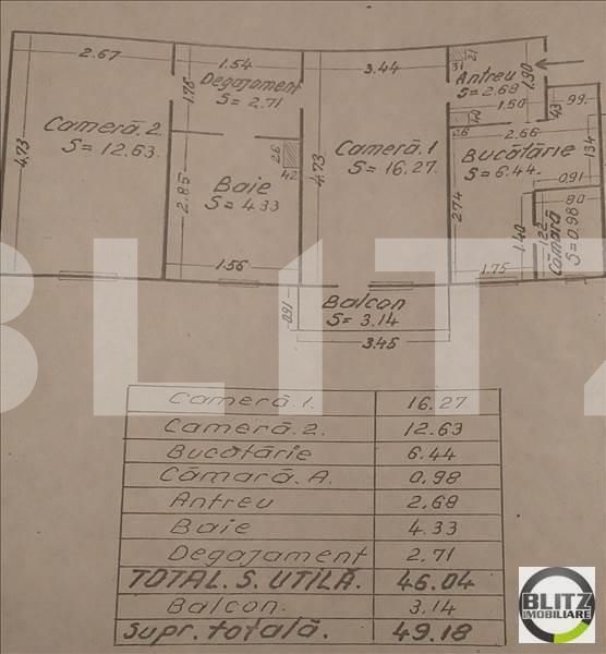 Apartament de vânzare 2 camere Gheorgheni - 15566AV | BLITZ Cluj-Napoca | Poza10