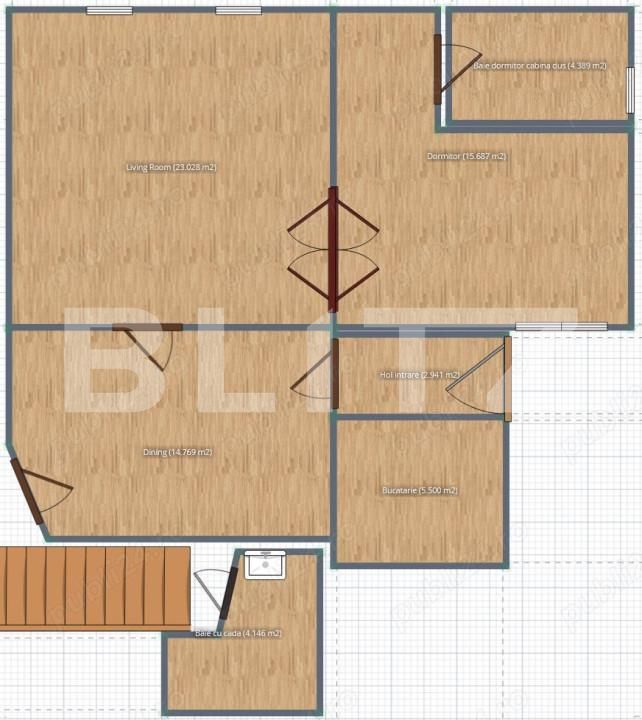 Casa de vânzare 4 camere Semicentral - 155811CV | BLITZ Cluj-Napoca | Poza7