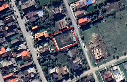 Teren intravilan 858mp ingradit in Harman