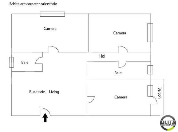 Apartament de vânzare 3 camere Gheorgheni - 156AV | BLITZ Cluj-Napoca | Poza15