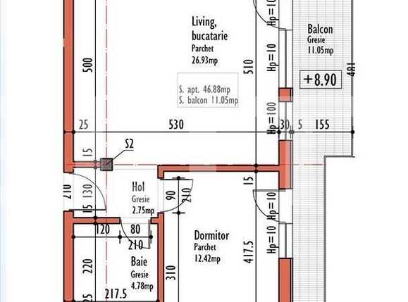 Apartament de vânzare 2 camere Bună Ziua - 15607AV | BLITZ Cluj-Napoca | Poza1