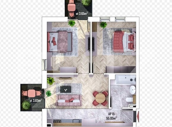 Apartament de vânzare 3 camere Apahida - 156212AV | BLITZ Cluj-Napoca | Poza6