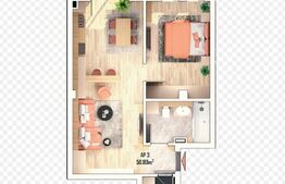 Apartament 2 camere, bloc nou, Apahida