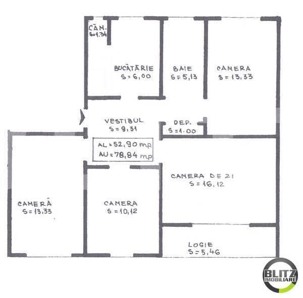 Apartament de vânzare 4 camere Manastur - 1563AV | BLITZ Cluj-Napoca | Poza11