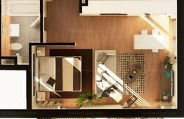 Apartament 1 camera, 40 mp, constructie noua, zona Dunarii 