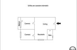 De vanzare 2 camere, 65 mp plus POD, zona Somesului! Cu parcare!