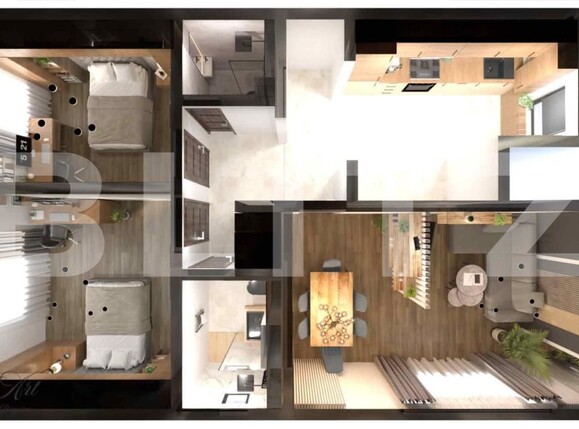 Apartament de închiriat 3 camere Zorilor - 156440AI | BLITZ Cluj-Napoca | Poza16