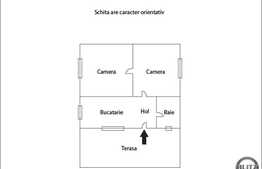 De vanzare apartament 2 camere, 80 mp, terasa, garaj, zona semicentrala!