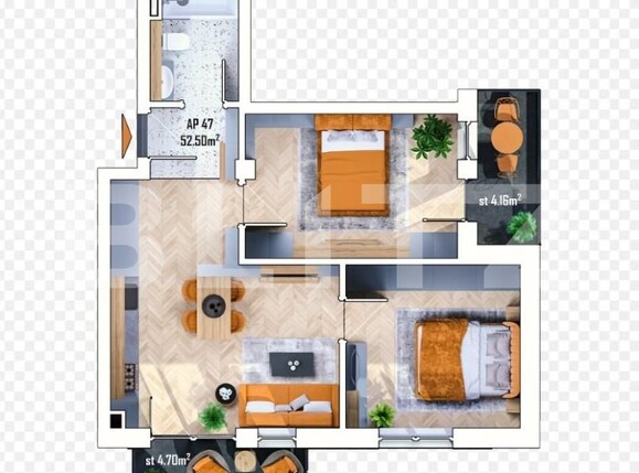 Apartament de vânzare 3 camere Apahida - 156570AV | BLITZ Cluj-Napoca | Poza5