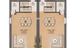 Duplex panoramic în Iris cu 160 mp utili, 260 mp teren, cartier nou