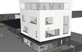 Teren 1070mp,cu AC pentru imobil de birouri si functiuni  cvazi-industriale