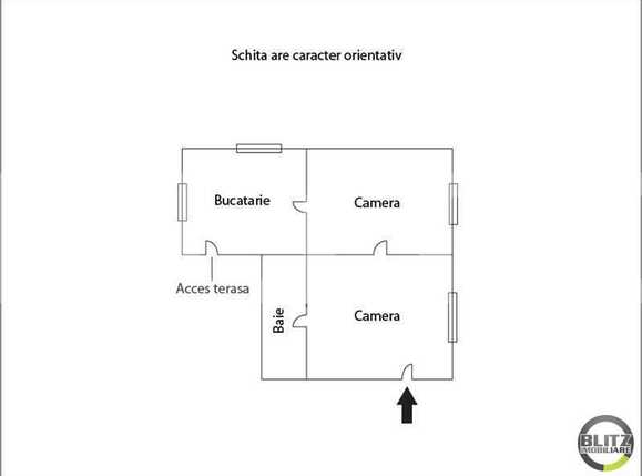 Apartament de vânzare 2 camere Andrei Mureşanu - 15683AV | BLITZ Cluj-Napoca | Poza6