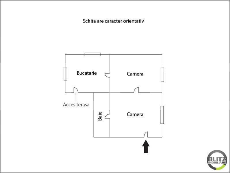Apartament de vânzare 2 camere Andrei Mureşanu - 15683AV | BLITZ Cluj-Napoca | Poza6