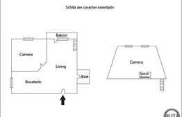 Vanzare mansarda cu 2 camere plus POD, zona Florilor! Parcare inclusa!