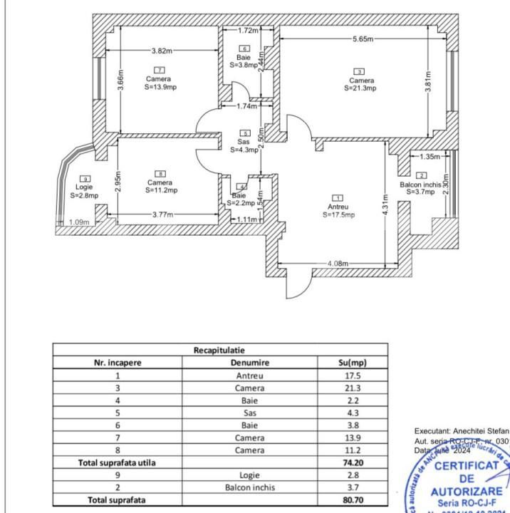 Apartament de vânzare 4 camere Marasti - 157154AV | BLITZ Cluj-Napoca | Poza8