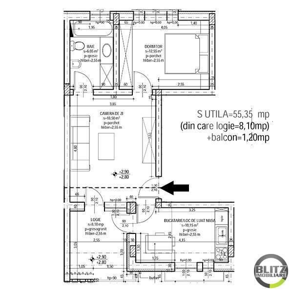 Apartament de vânzare 2 camere Floreşti - 15728AV | BLITZ Cluj-Napoca | Poza2