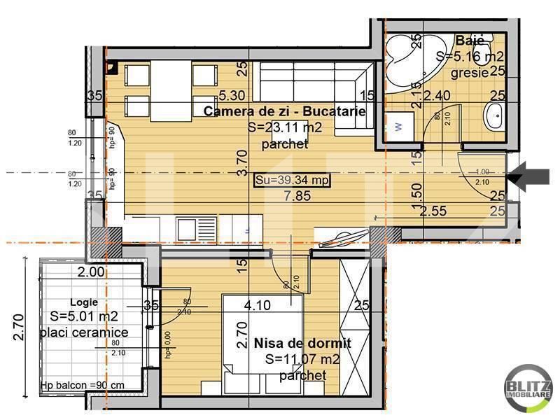 Apartament de vânzare 2 camere Baciu - 15737AV | BLITZ Cluj-Napoca | Poza11