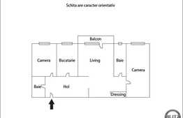 Vanzare apartament 3 camere, 67 mp, garaj, zona strazii Constantin Brancusi