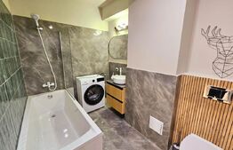 Apartament 2 camere mobilat lux, 40 mp utili, gradina 37 mp, zona Terra