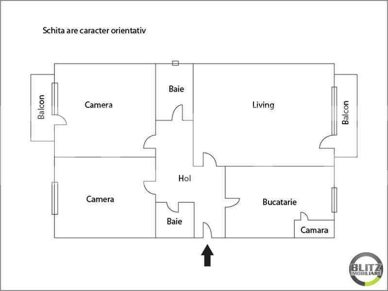 Apartament de vânzare 3 camere Zorilor - 15781AV | BLITZ Cluj-Napoca | Poza14