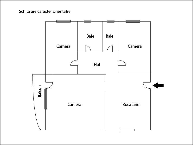 Apartament de vânzare 3 camere Bună Ziua - 15794AV | BLITZ Cluj-Napoca | Poza1